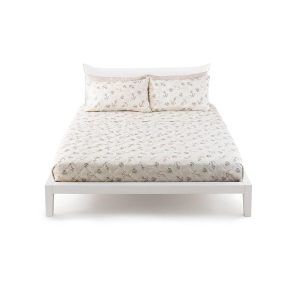 Zucchi Completo Lenzuola Singole con Doppie Federe Delfi S37